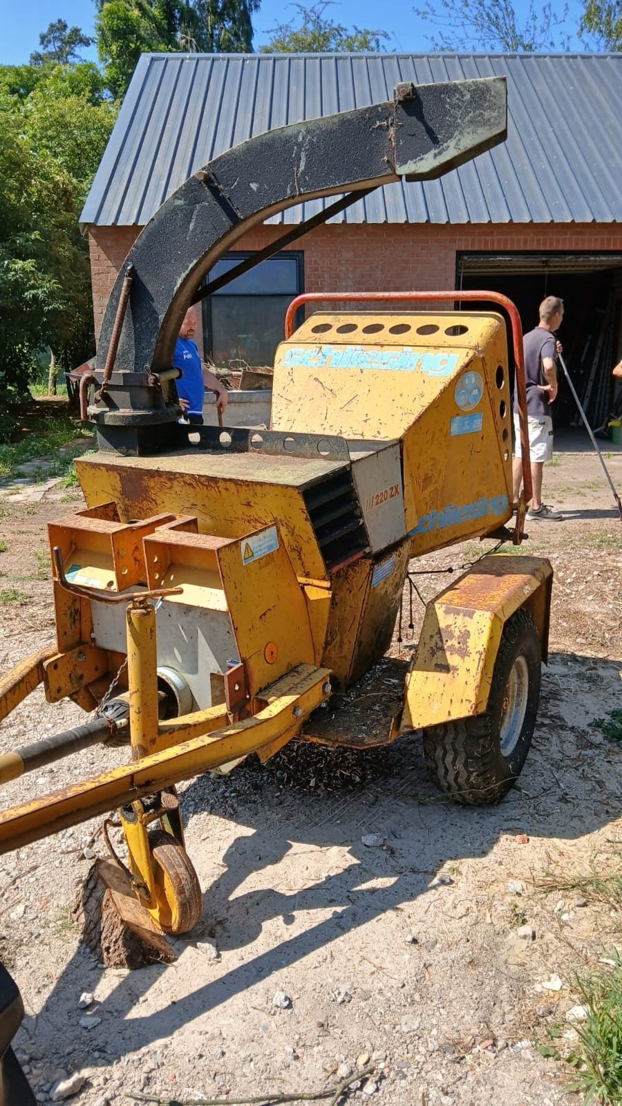 Schliesing Takkenversnipperaar / Hakselaar 220 ZX, Tuin en Terras, Ophalen, Gebruikt, Schliesing