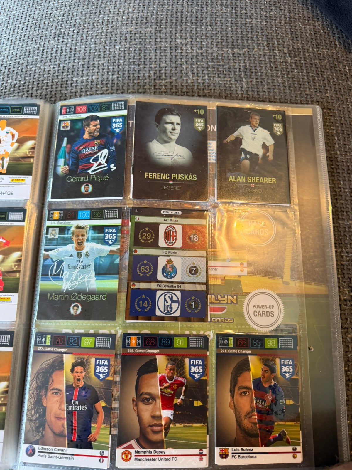 Panini FIFA 365 2015/16  verzameling , Limited Edition, Ophalen of Verzenden, Zo goed als nieuw, Meerdere kaarten