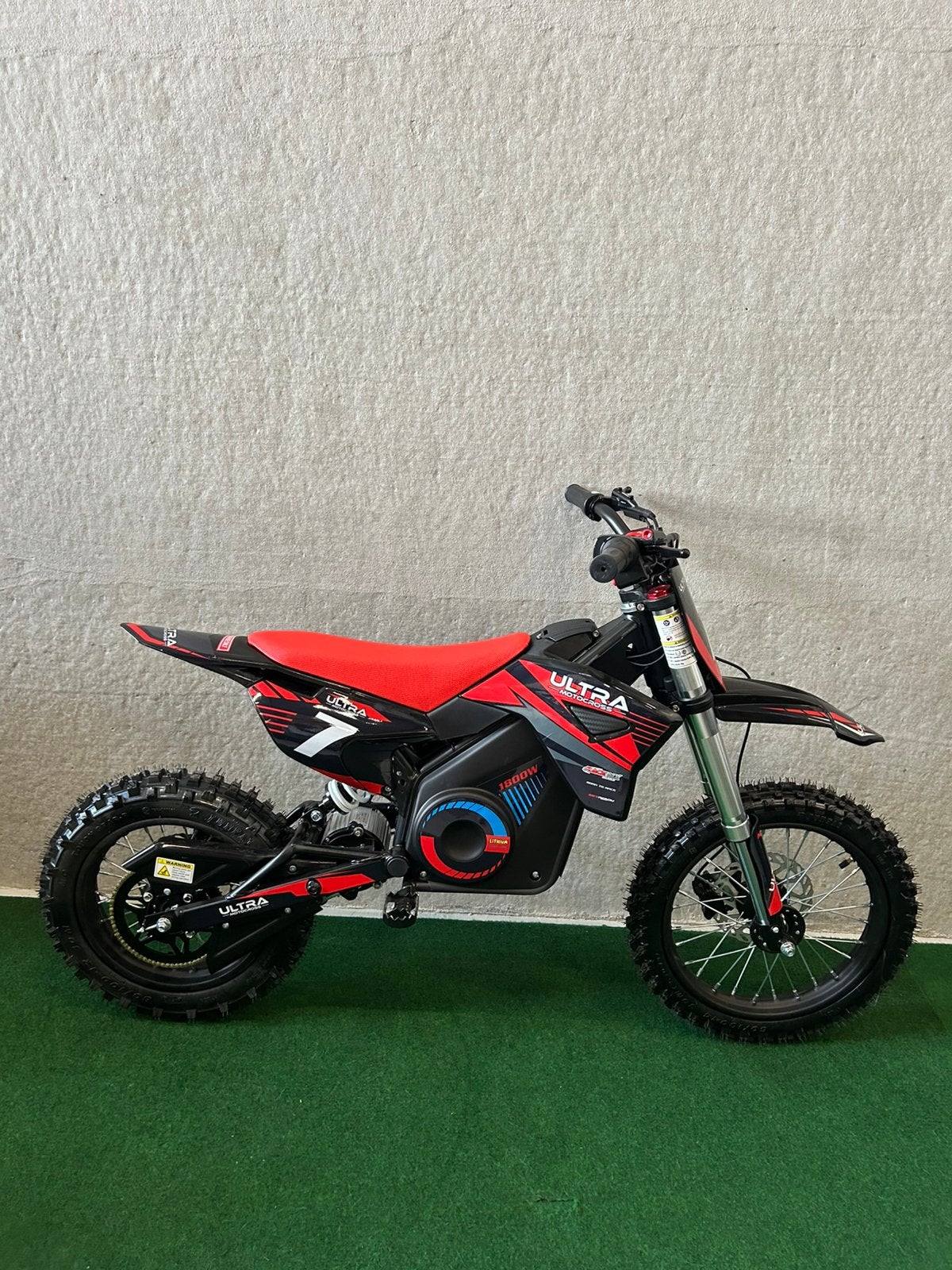 Nieuwe Ultra 1800 watt elektrische rode kinder crossmotor, Ophalen, Nieuw, Ultra, Afspraakpunt.nl