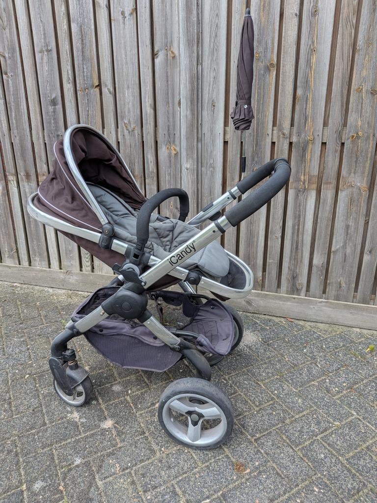 iCandy Peach complete combiwagen met Maxi-Cosi, Overige merken, Gebruikt, Ophalen of Verzenden, Combiwagen