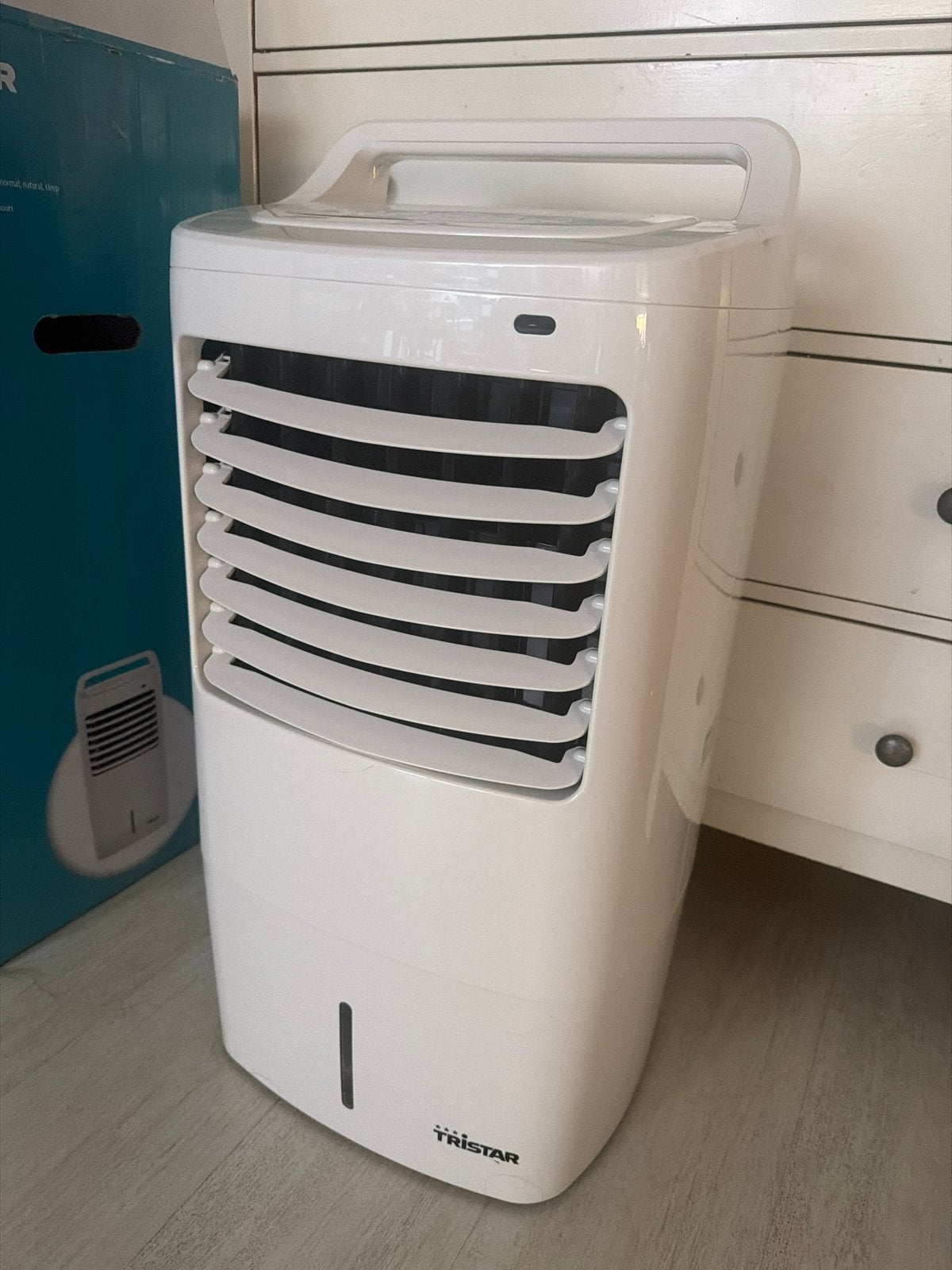 Tristar air cooler, zo goed als nieuw, compleet in doos, Witgoed en Apparatuur, Airco's, Ophalen, Minder dan 60 m³, Ventileren