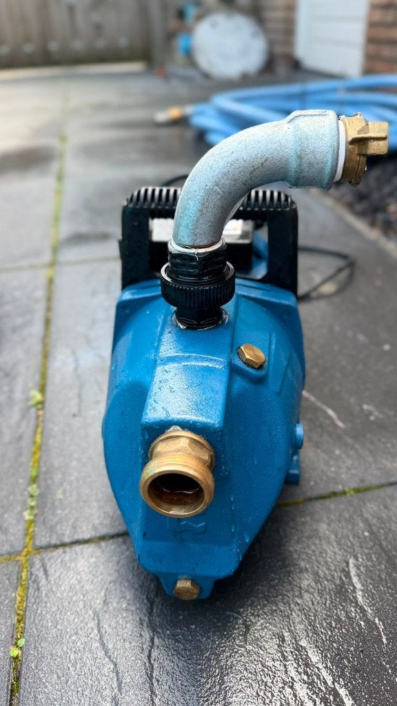 Elpumps JPV1500B hydrofoor, gietijzer, grondpomp + 10M slang, Tuin en Terras, Waterpompen, Ophalen, Zo goed als nieuw, Elektrisch