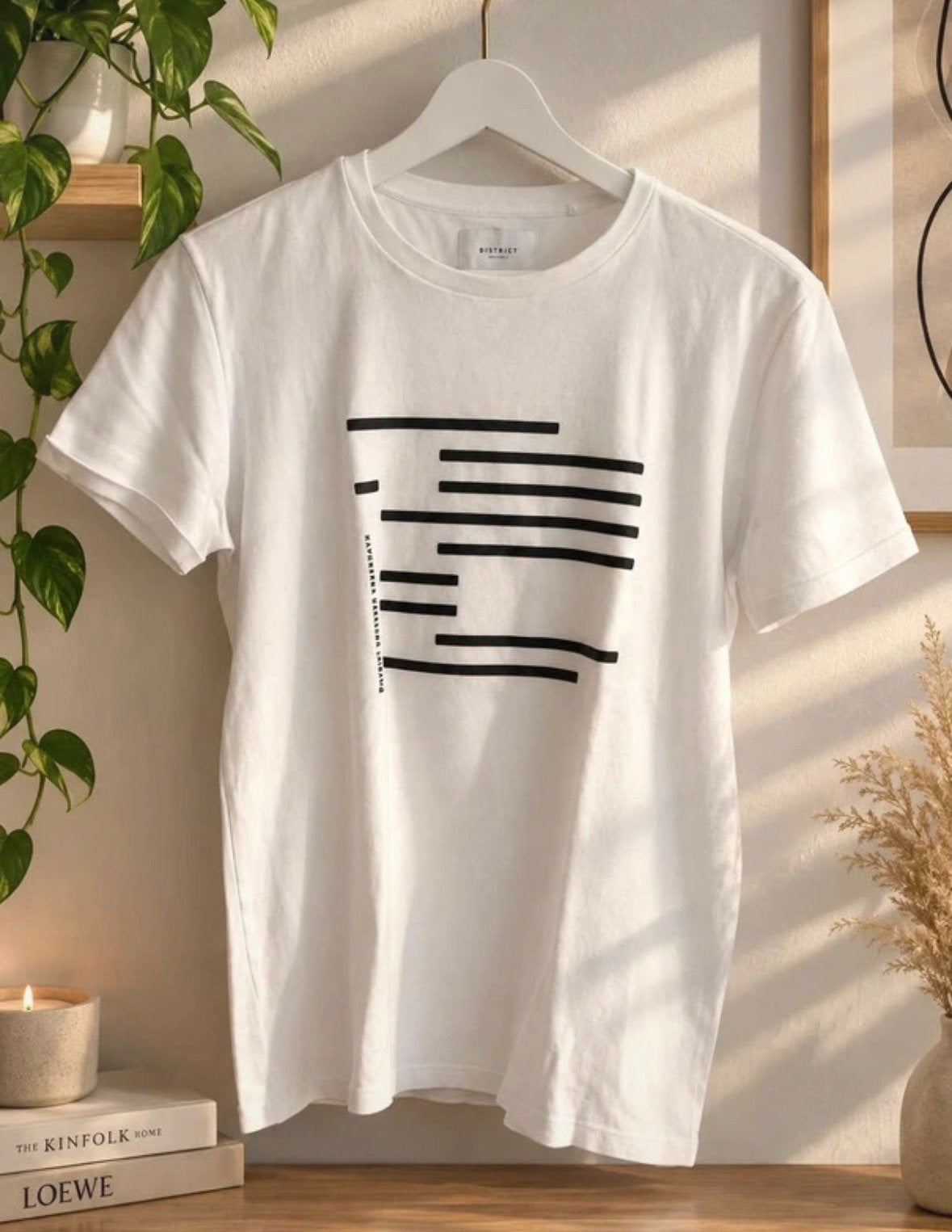 Heren T-shirt The Sting Distrikt Nørrebro - Maat XS, Ophalen of Verzenden, Zo goed als nieuw, Maat 46 (S) of kleiner, Wit