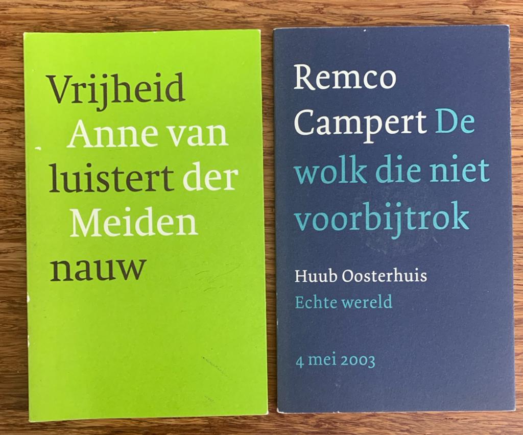 Twee Boekjes: Vrijheid, De wolk, Vrijheid is niet te koop, Ophalen of Verzenden, Zo goed als nieuw