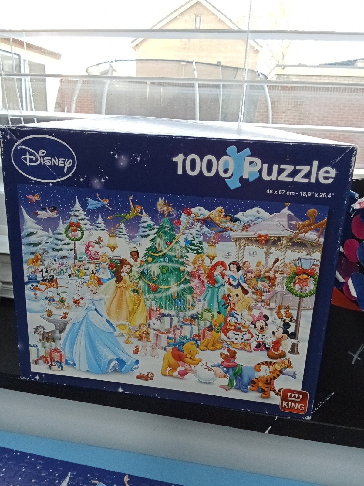 Disney puzzel 1000 stukjes, Hobby en Vrije tijd, Denksport en Puzzels, Ophalen of Verzenden, 500 t/m 1500 stukjes, Gebruikt, Legpuzzel