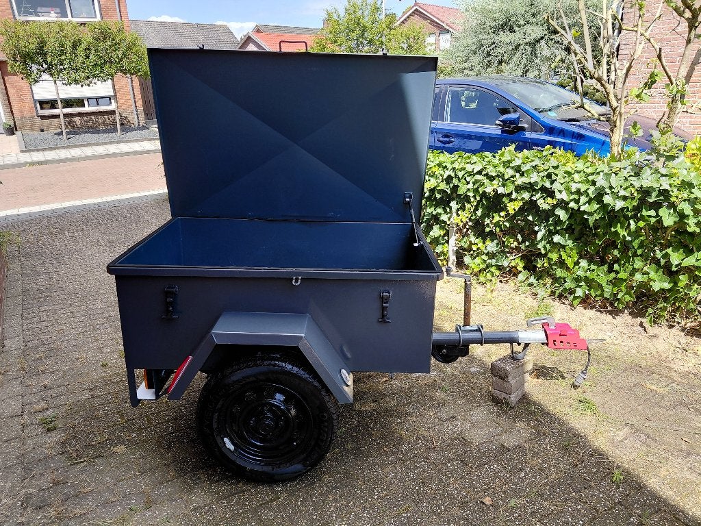 compacte bagagewagen, Ophalen, Gebruikt