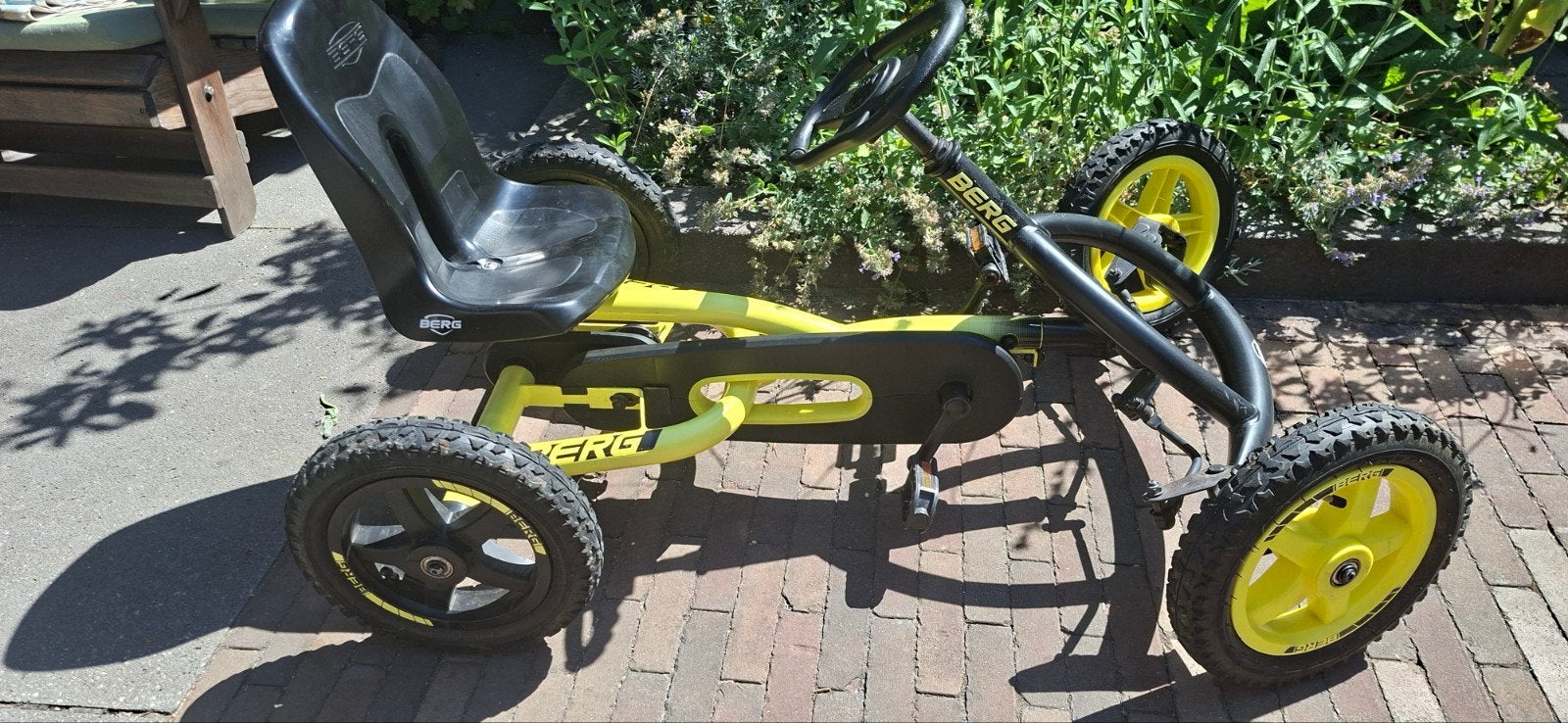 BERG buddy cross yellowl - zeer goede staat!, Ophalen, Gebruikt, Trapvoertuig