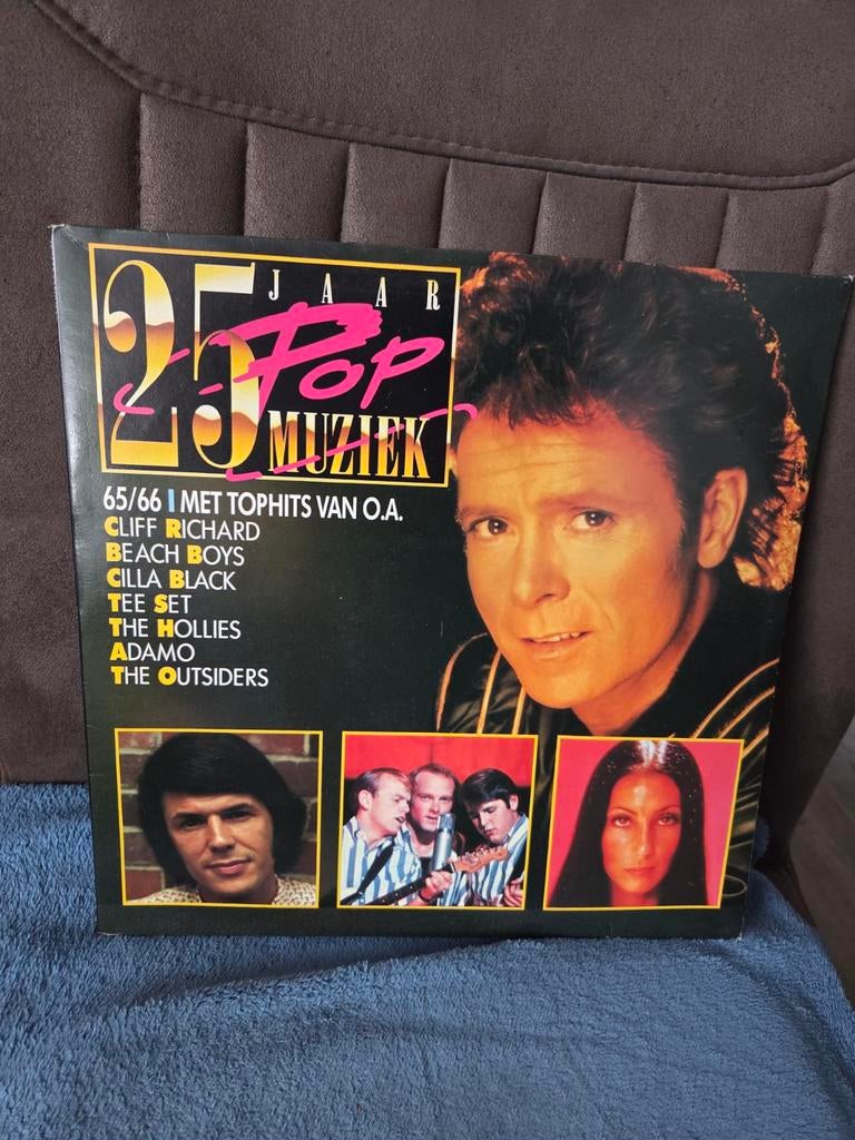 25 Jaar Popmuziek 1965 / 1966 Dubbel LP vinyl, Ophalen of Verzenden, Zo goed als nieuw, Originele persing, Pop