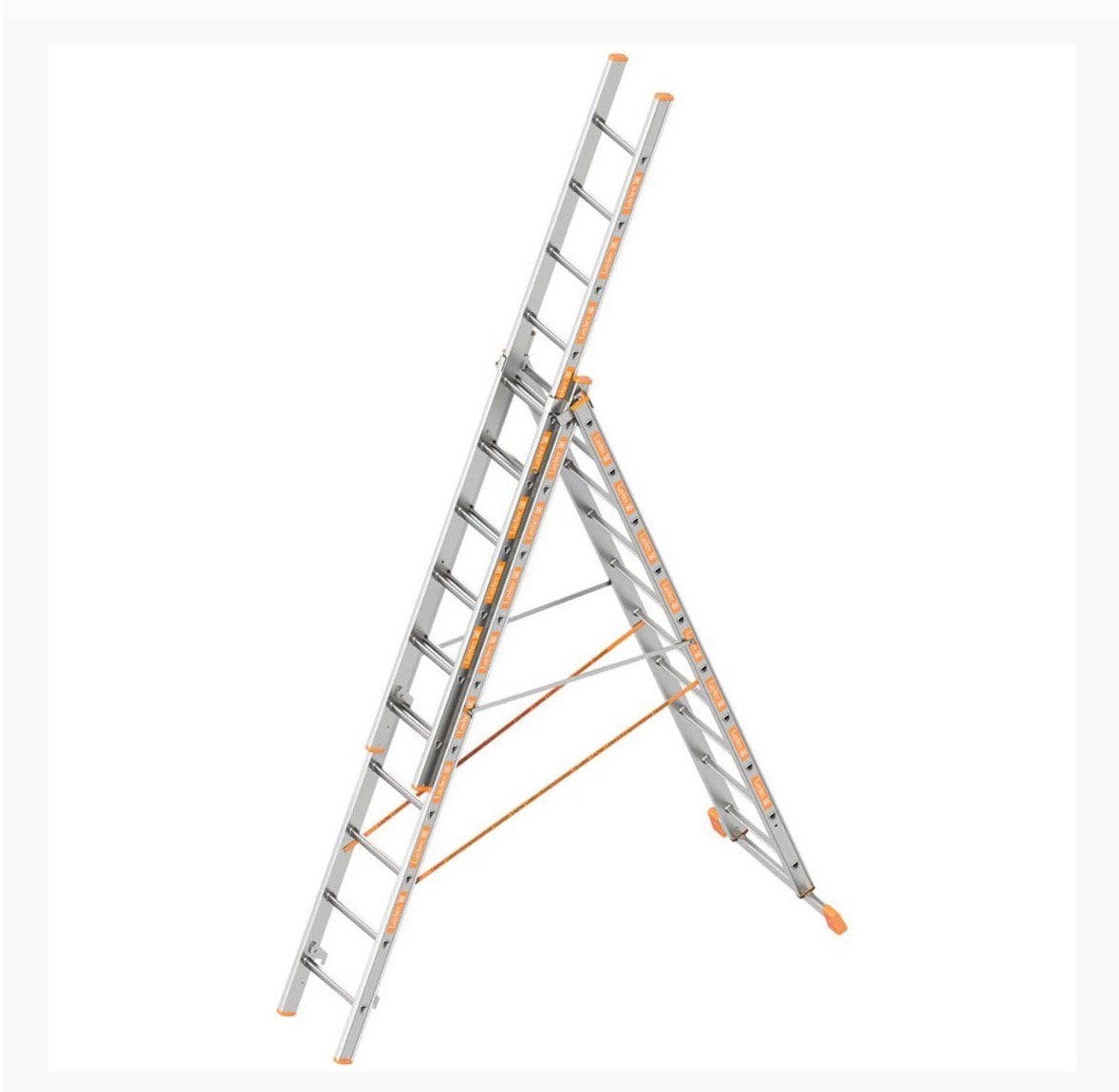 Layher ladder trap, Doe-het-zelf en Verbouw, Ladders en Trappen, Ophalen, Gebruikt, Opvouwbaar of Inschuifbaar, 4 meter of meer