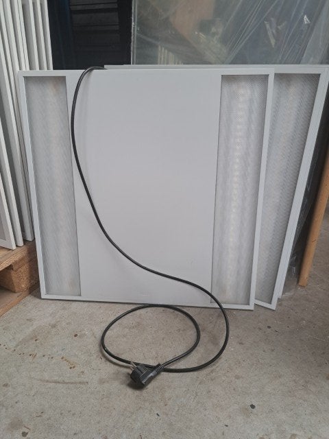 philips ledpaneel 60x60 cm, lamp, lampen, netsnoer, Ophalen, Gebruikt, Plafondlamp, LED
