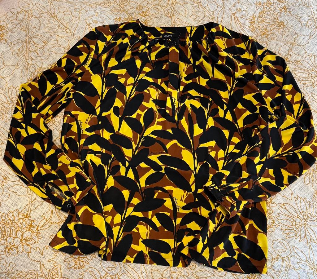 Marccain blouse N4, Ophalen of Verzenden, Zo goed als nieuw, Maat 38/40 (M)