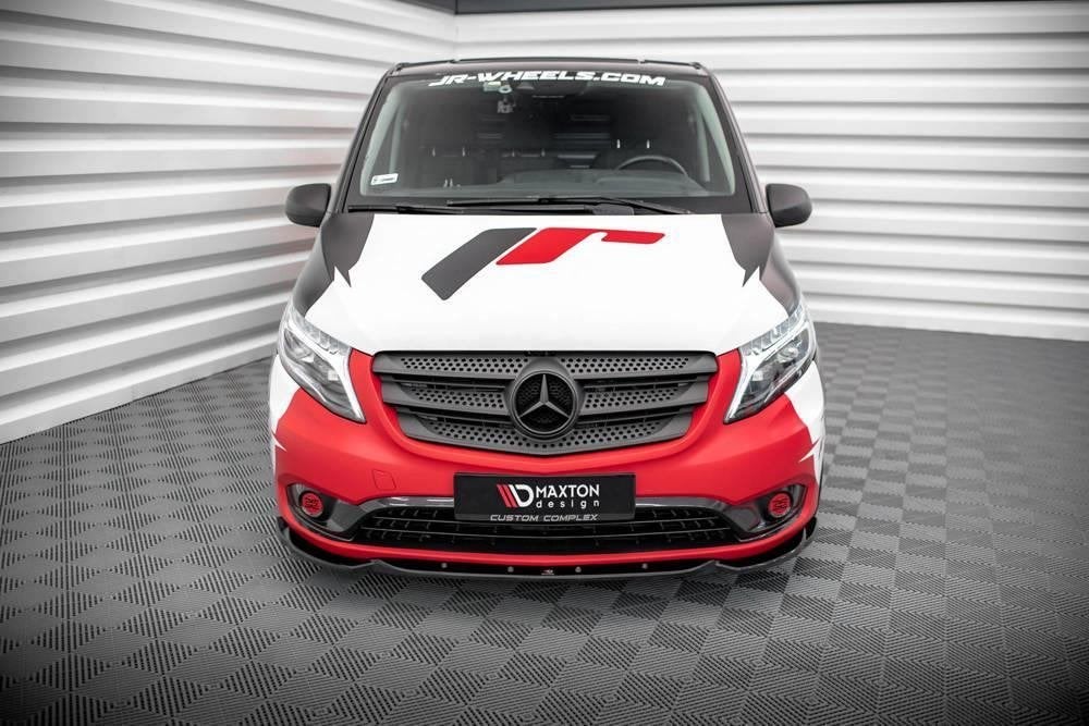 Maxton Spoiler Lip Splitter Voor Mercedes Vito W447 Facelift, Auto diversen, Tuning en Styling, Verzenden, Automotive Parts, A.parts@hotmail.nl