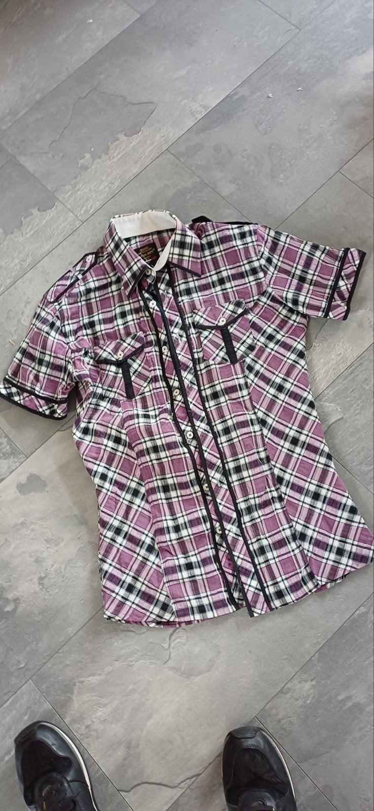Tka mooie heren blouse van arya boy maat m van oksel naar 48, Kleding | Heren, Ophalen of Verzenden, Zo goed als nieuw, Halswijdte 41/42 (L)
