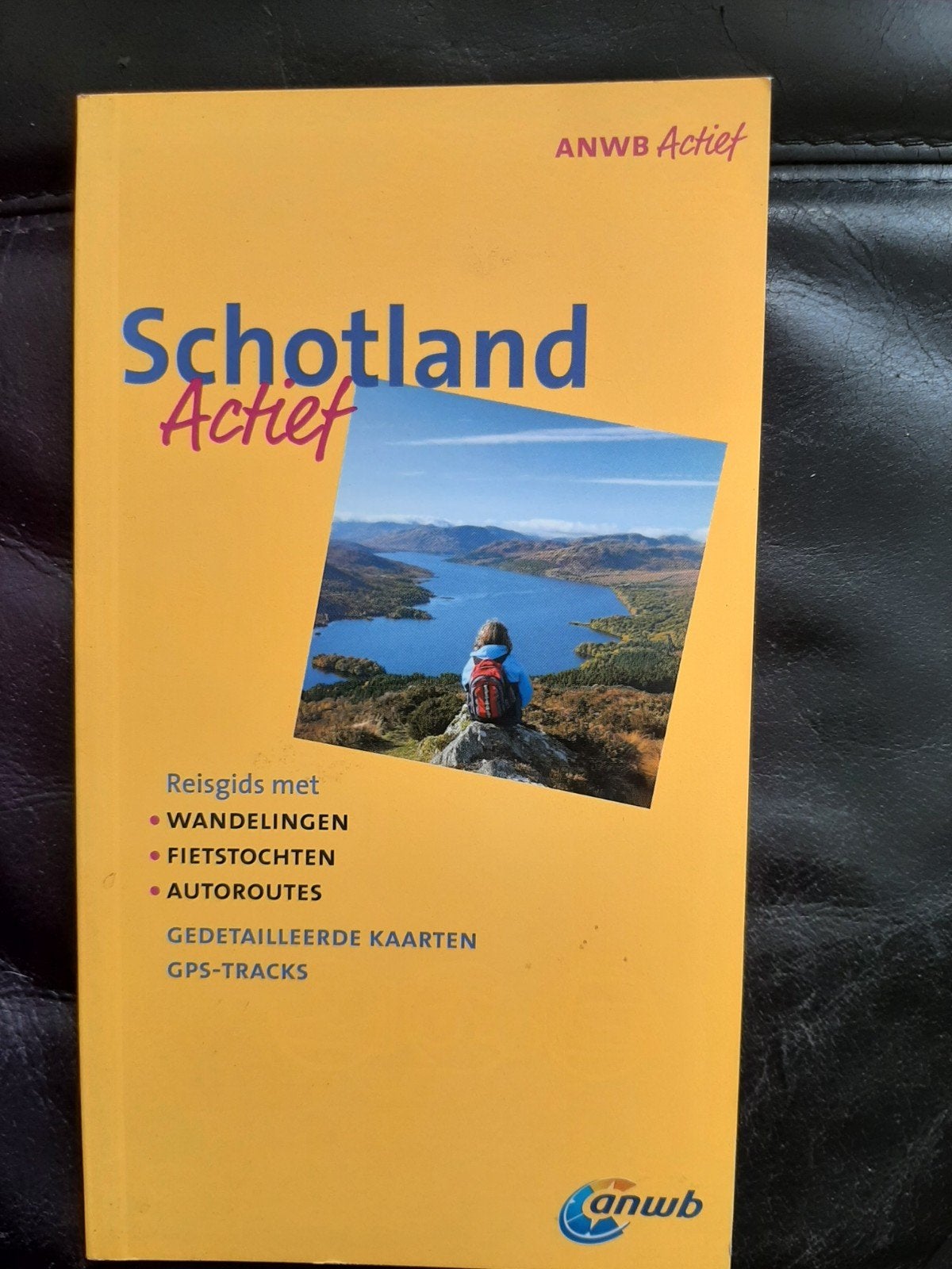 ANWB Actief Reisgids Schotland - Wandelen, Fietsen, Auto, Boeken, Europa, Ophalen of Verzenden, Zo goed als nieuw, Reisgids of -boek