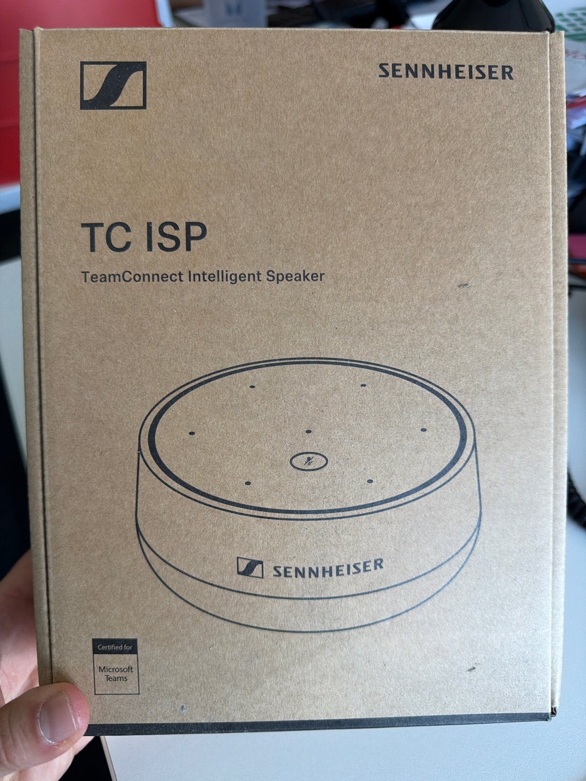 Sennheiser TC ISP TeamConnect Intelligent Speaker, Slimme speaker, Nieuw, WiFi, Minder dan 60 watt
