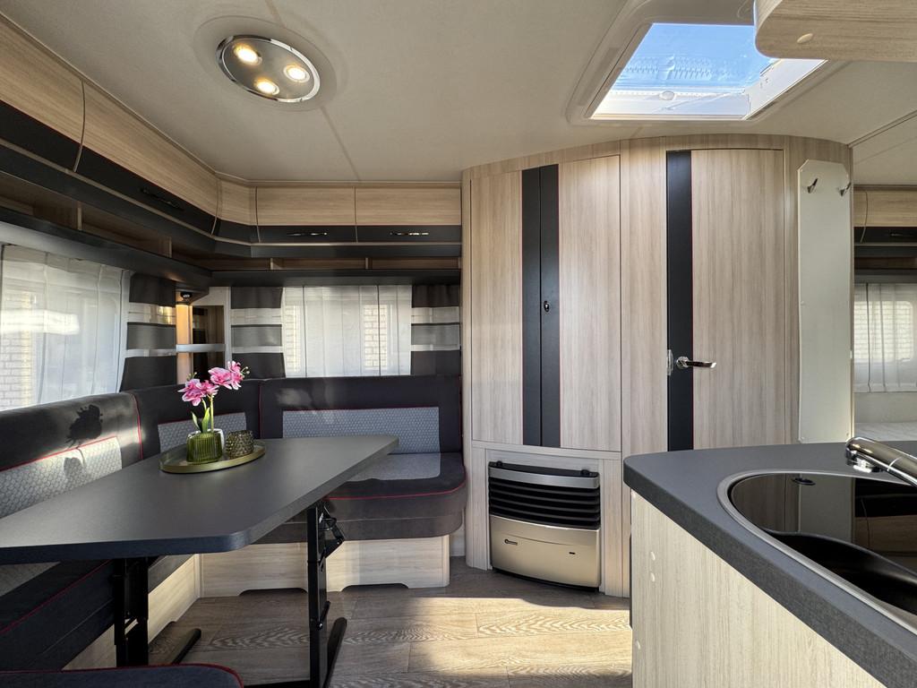Hobby De Luxe Edition 495 UL met enkele bedden *Fietsendrage, Caravans en Kamperen, Vast bed, Rondzit, Hobby, 7 tot 8 meter