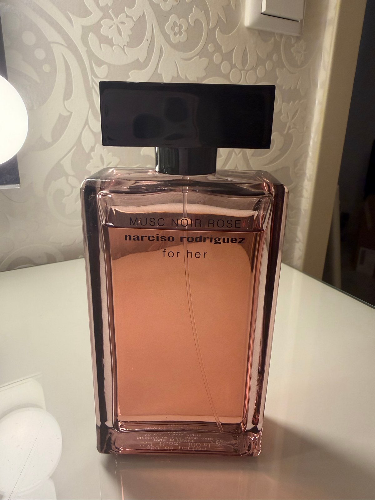 Narciso Rodriguez Musc Noir Rose Eau de Parfum 100ml, Sieraden, Tassen en Uiterlijk, Ophalen of Verzenden, Gebruikt