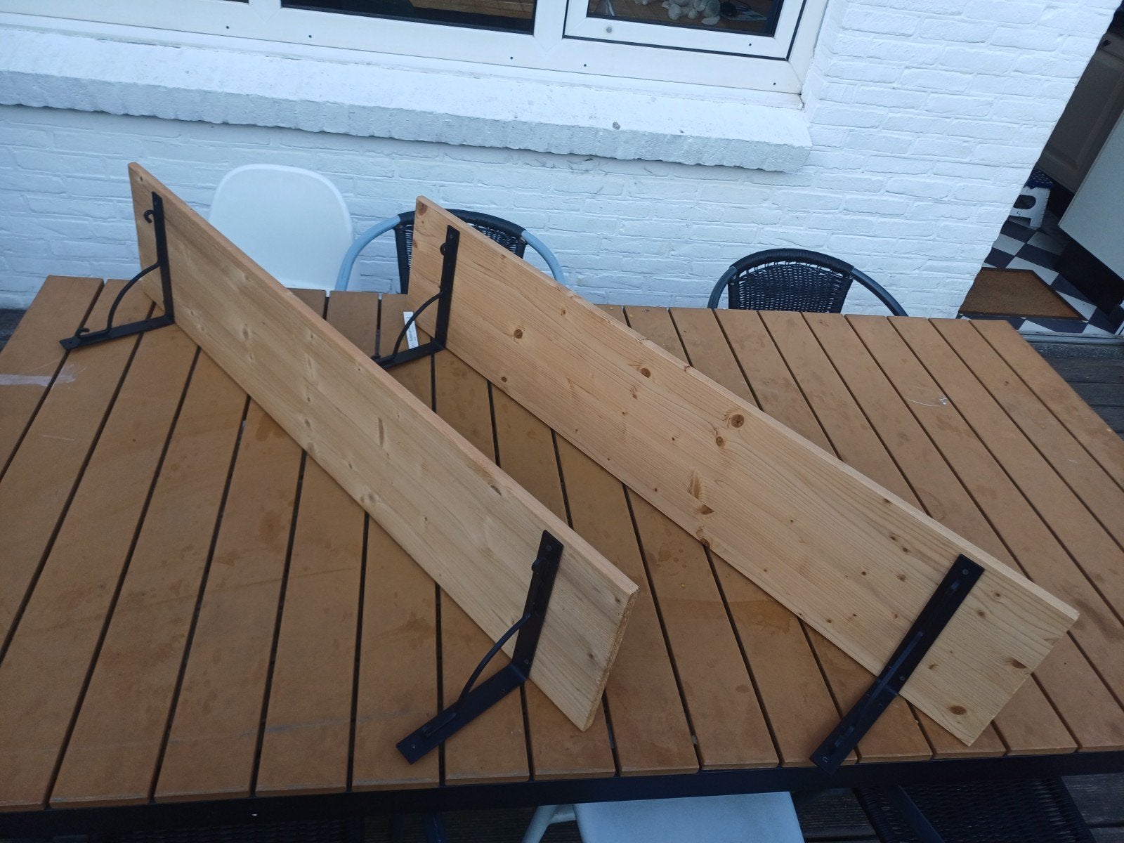wandplanken - gratis, Ophalen