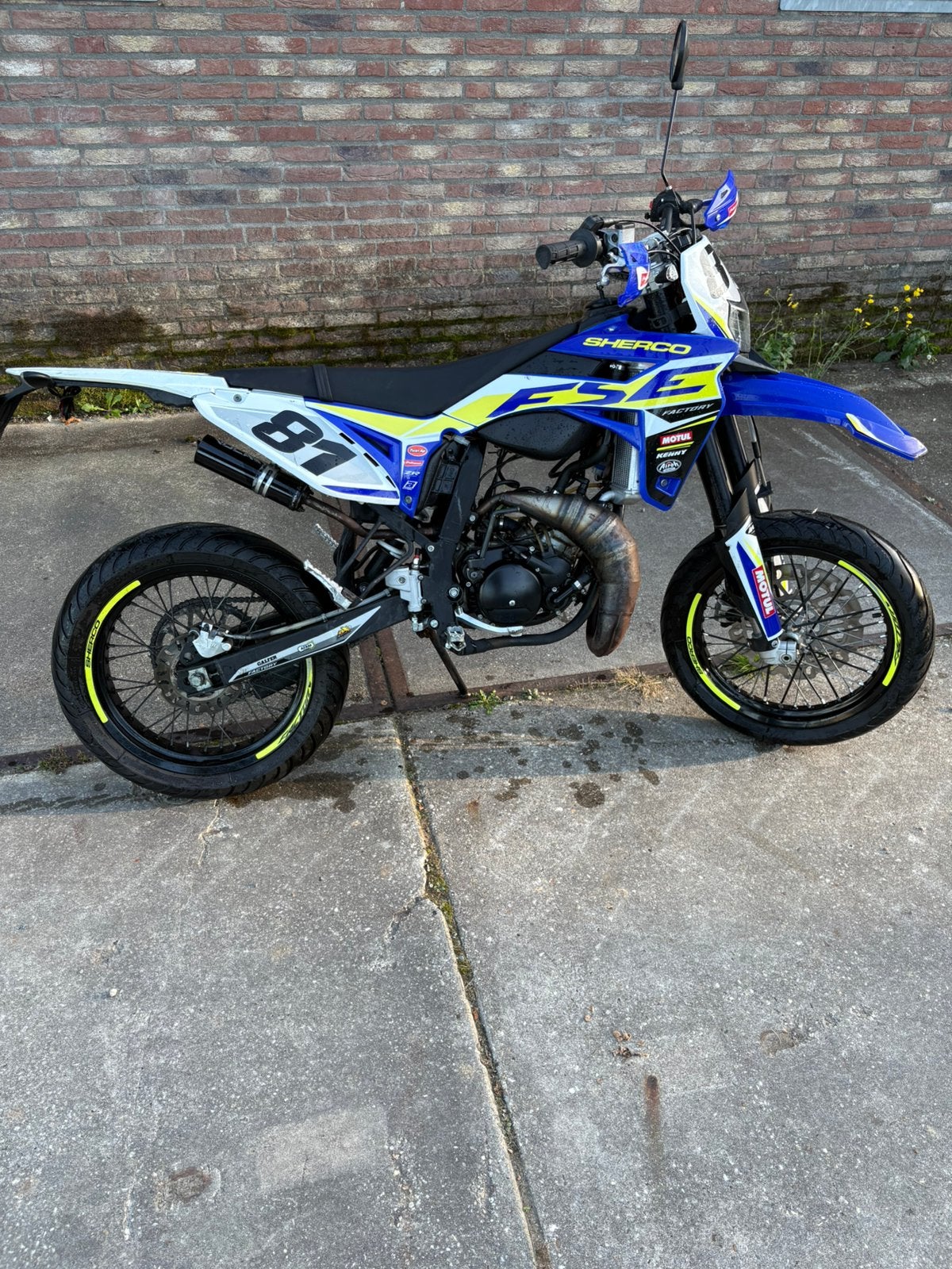 Sherco rm 50, Ophalen