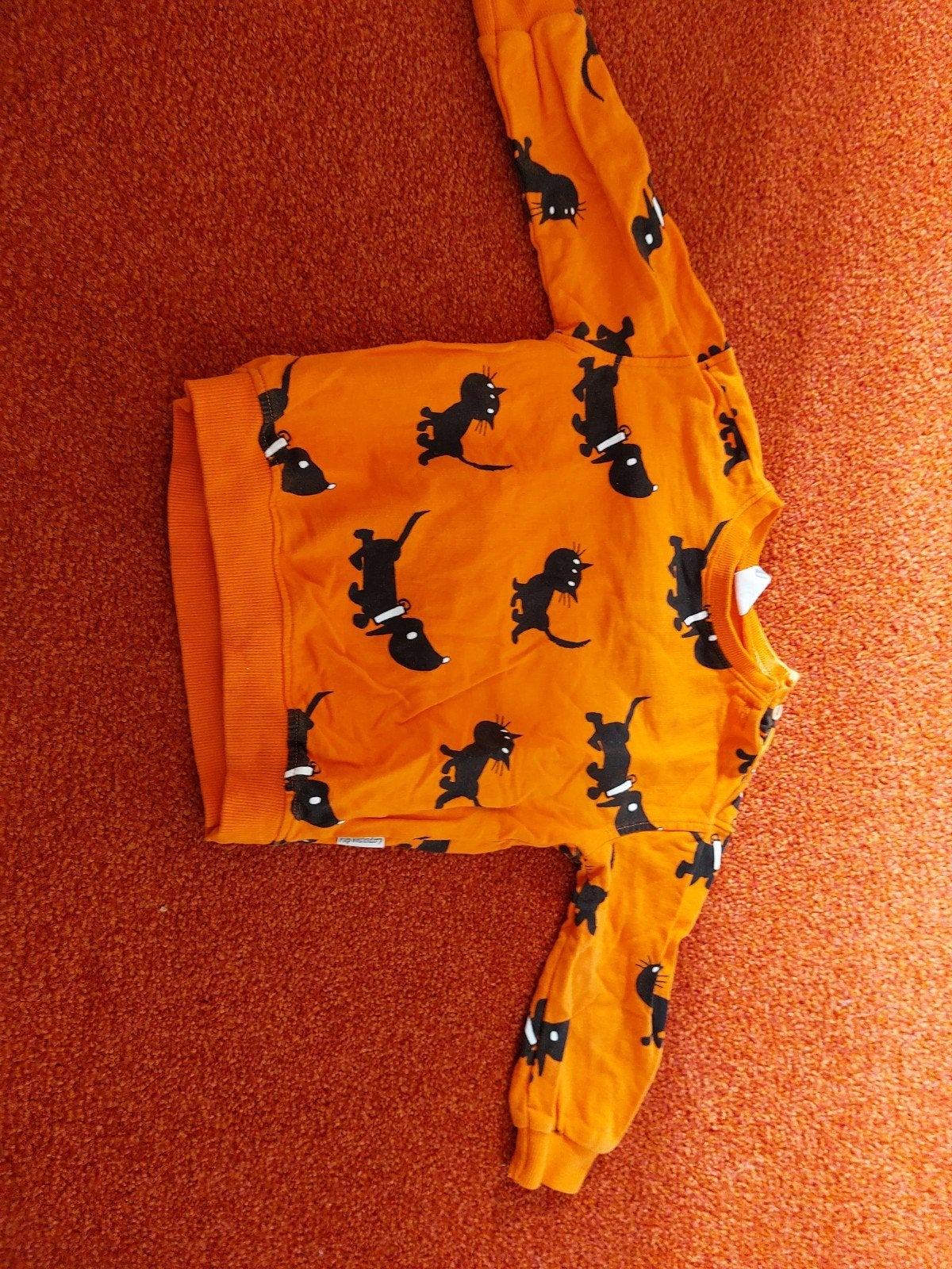 Oranje Takkie en Siepie  trui. 86 Hema, Kinderen en Baby's, Ophalen of Verzenden, Nieuw, Jongetje of Meisje, Truitje of Vestje