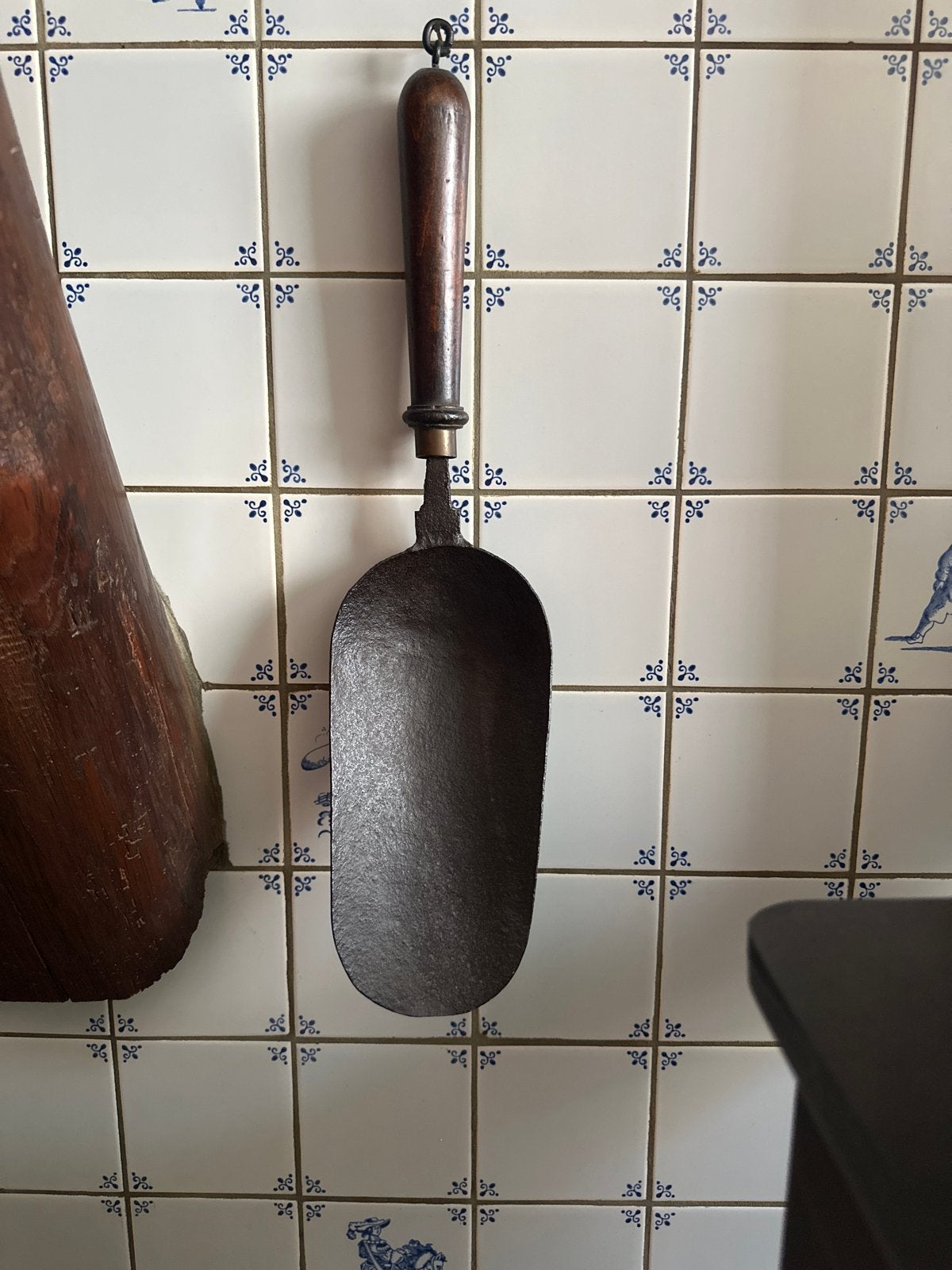 Antieke kolenschep - decoratief of functioneel, Ophalen