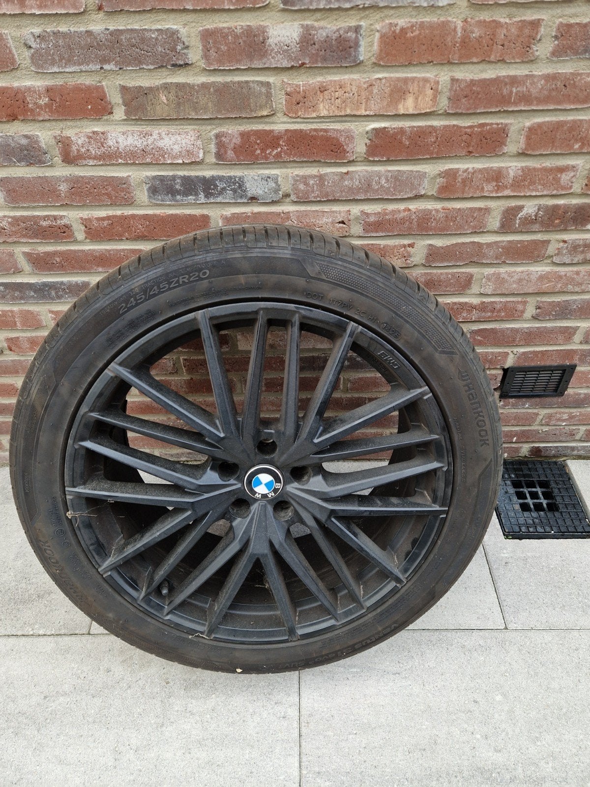 BMW X3 Velgen 20 inch Zwart - Zo goed als nieuw, Ophalen, Banden en Velgen, 20 inch, Zomerbanden