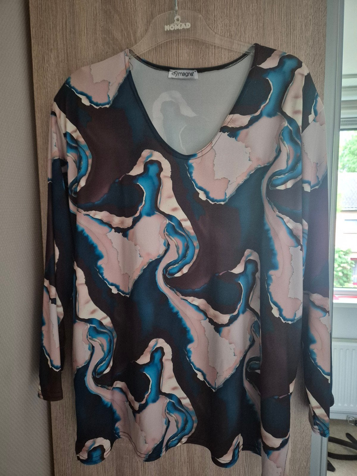 Longsleeve Magna maat 48/50, Zwart, Maat 46/48 (XL) of groter, Ophalen of Verzenden, Magna