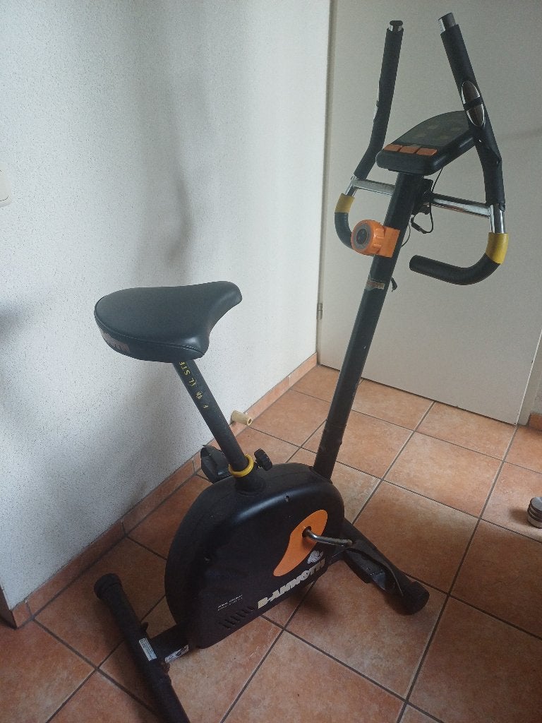 B Ammoth hometrainer, Sport en Fitness, Ophalen, Zo goed als nieuw, Metaal, Benen