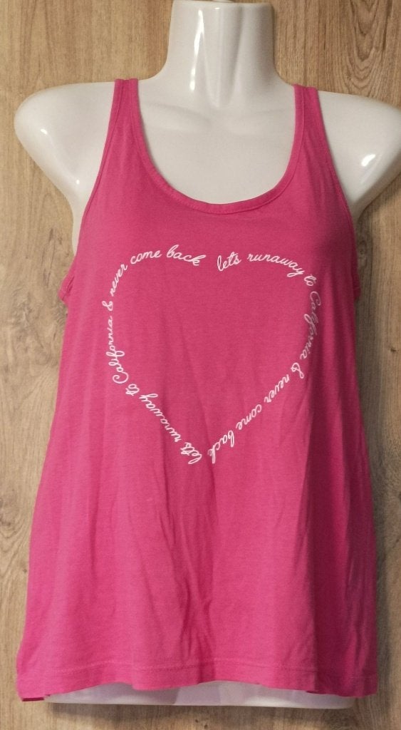 OPRUIMING ;Primark roze top met print - Maat XS, Kleding | Dames, Tops, Primark, Ophalen of Verzenden, Roze, Zonder mouw