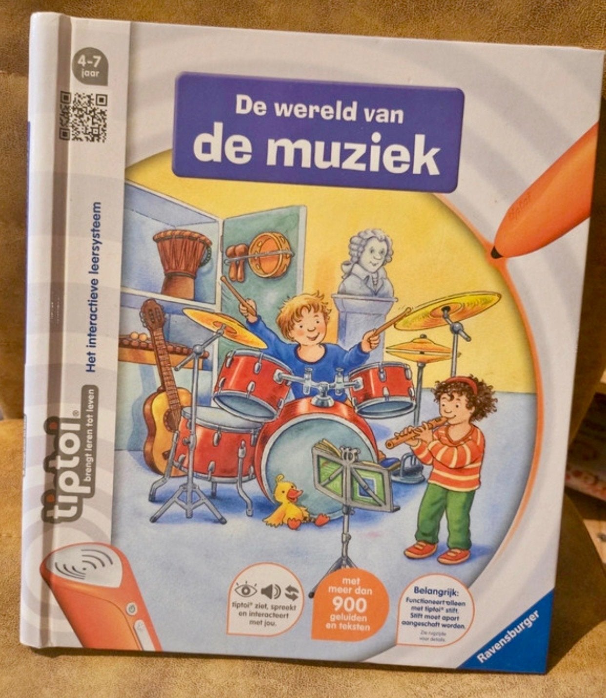 Tiptoi De wereld van de muziek (4-7 jaar), Ophalen of Verzenden, Zo goed als nieuw, Taal en Lezen, Met geluid