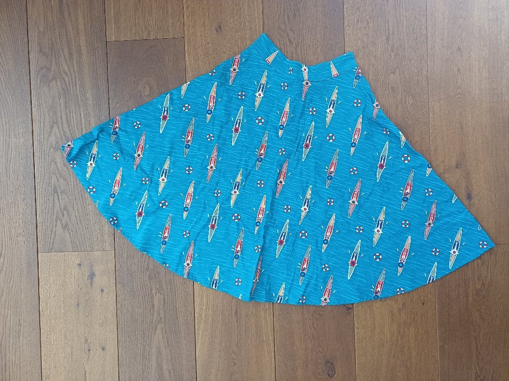 Banned Retro Swingrok / Swing skirt, Nieuw, Banned Retro, Maat 34 (XS) of kleiner, Onder de knie