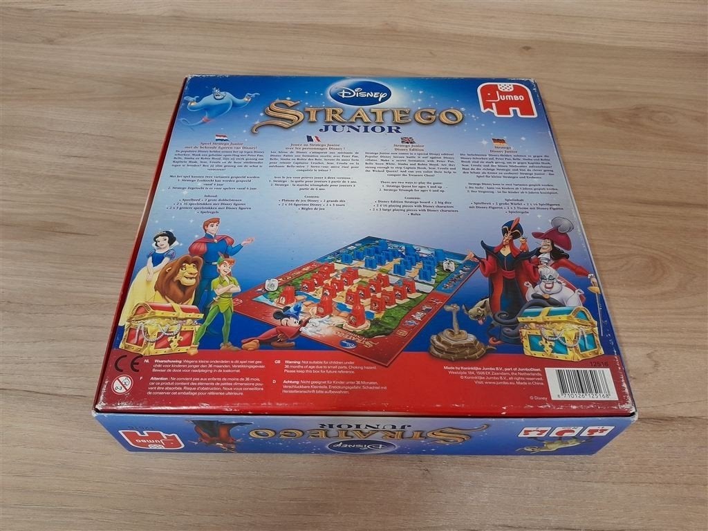 Stratego junior - Disney - s5539, Hobby en Vrije tijd, Gezelschapsspellen | Bordspellen, Verzenden, Zo goed als nieuw