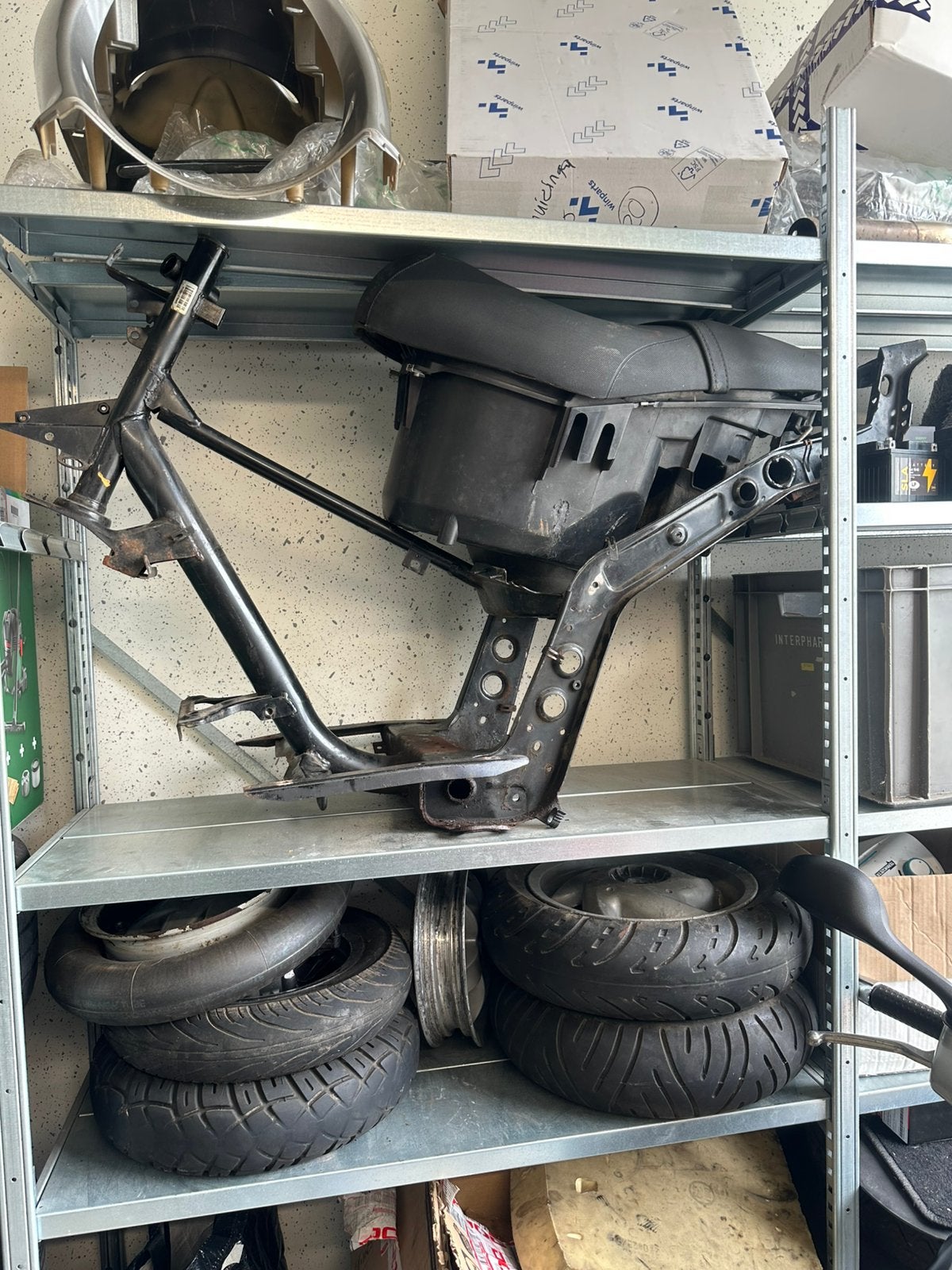 Gilera runner frame + blok, Ophalen, Zo goed als nieuw, Blok, Piaggio