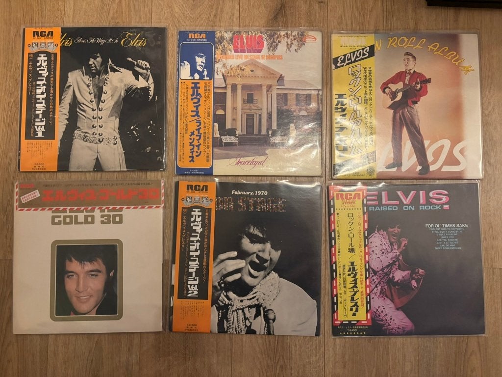 Elvis Presley diverse Japanse LP's incl OBI!, Inclusief obi, Ophalen of Verzenden, Zo goed als nieuw, 12 inch