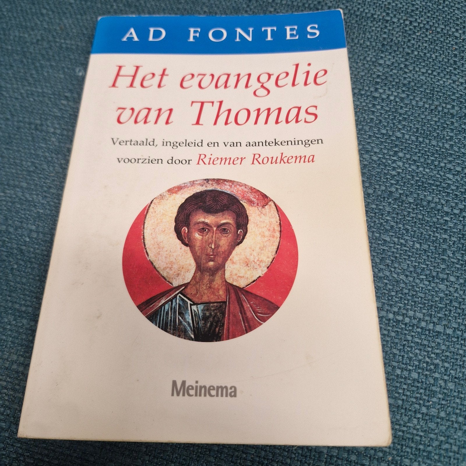 Het evangelie van Thomas - Ad Fontes, Ophalen of Verzenden, Gelezen, Riemer Roukema, Christendom | Katholiek