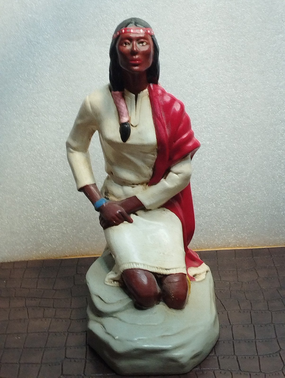 Indiaas beeldje, afmetingen 22 cm, Verzamelen, Beelden en Beeldjes, Ophalen of Verzenden, Gebruikt