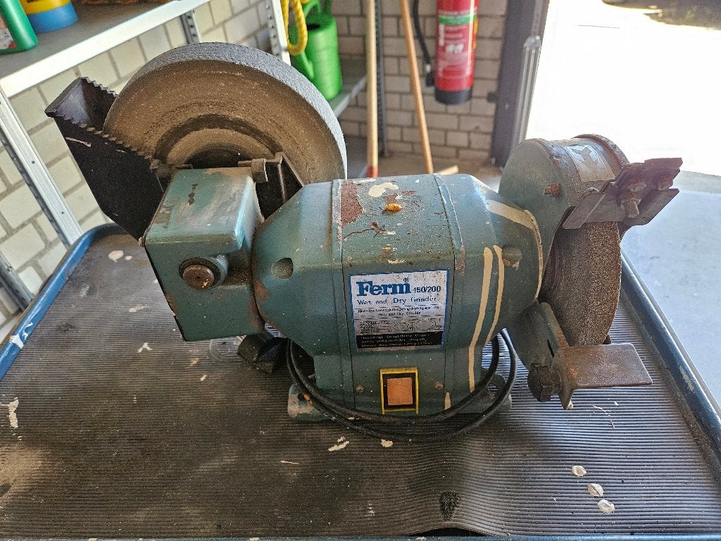 slijpmachine, Ophalen of Verzenden, Gebruikt, Minder dan 700 watt, Werkbankslijpmachine