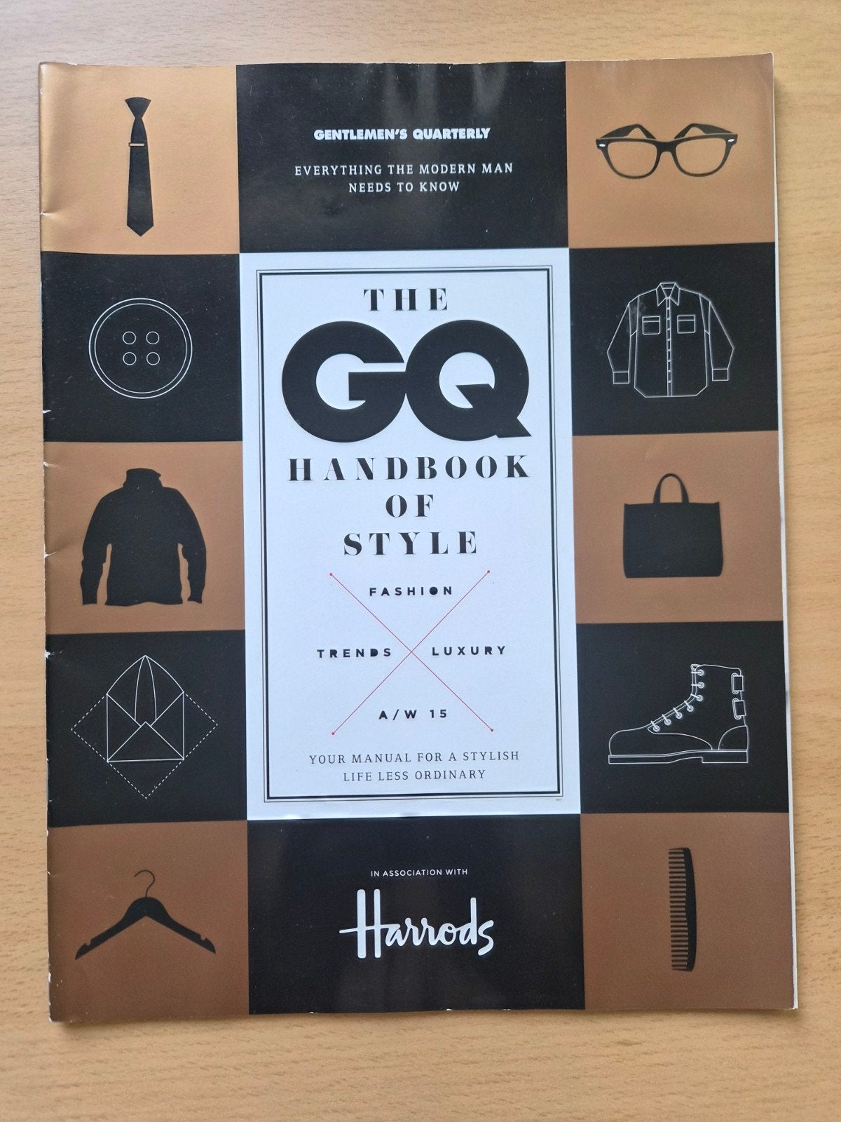 GQ Handbook of Style A/W 15 - Harrods Editie, Ophalen of Verzenden