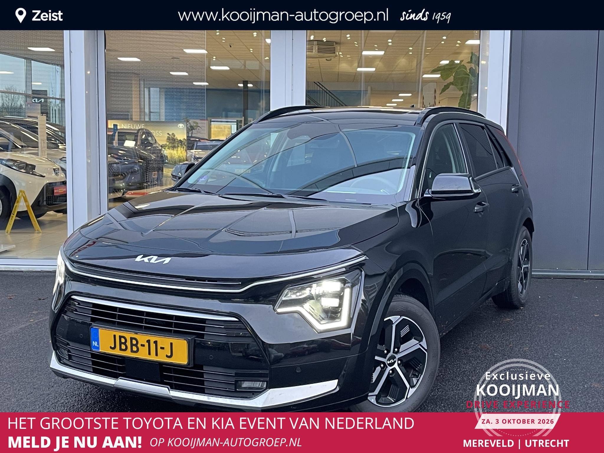 Kia Niro 1.6 GDi Hybrid DynamicPlusLine Head-Up display | El
