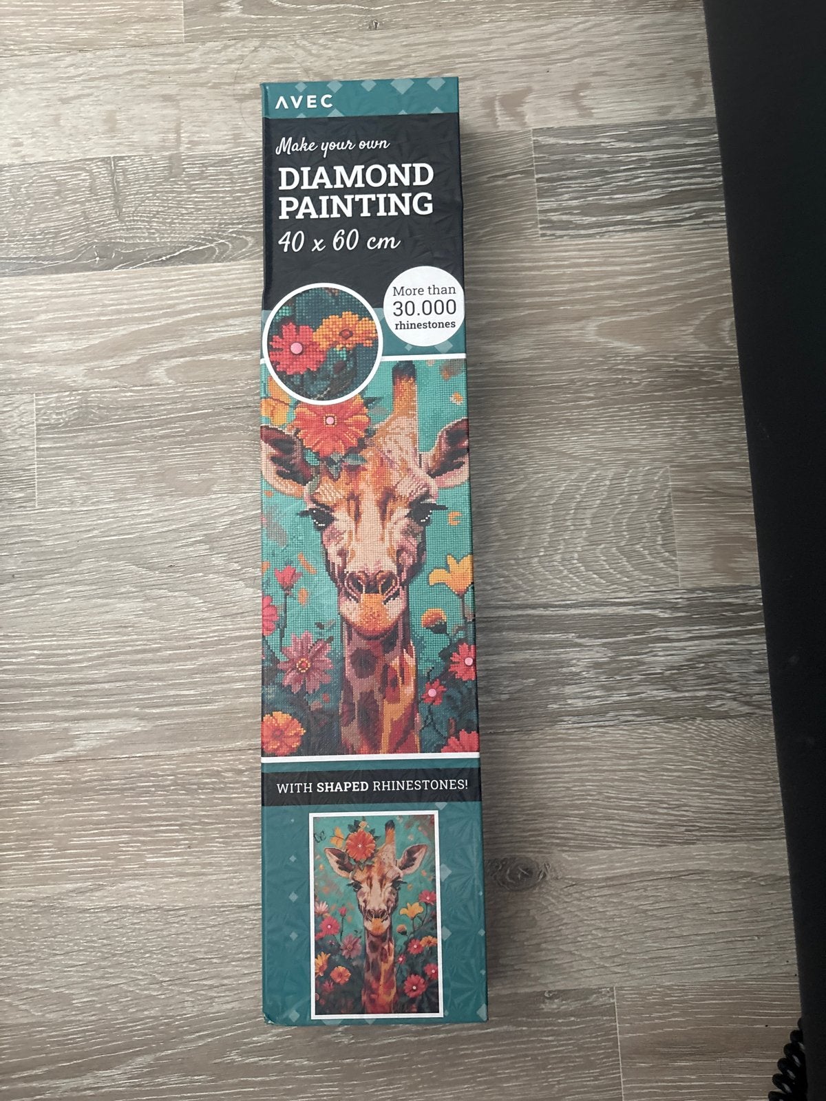 Diamond Painting Giraffe 40x60cm - Nieuw, Ophalen, Nieuw, Overige typen