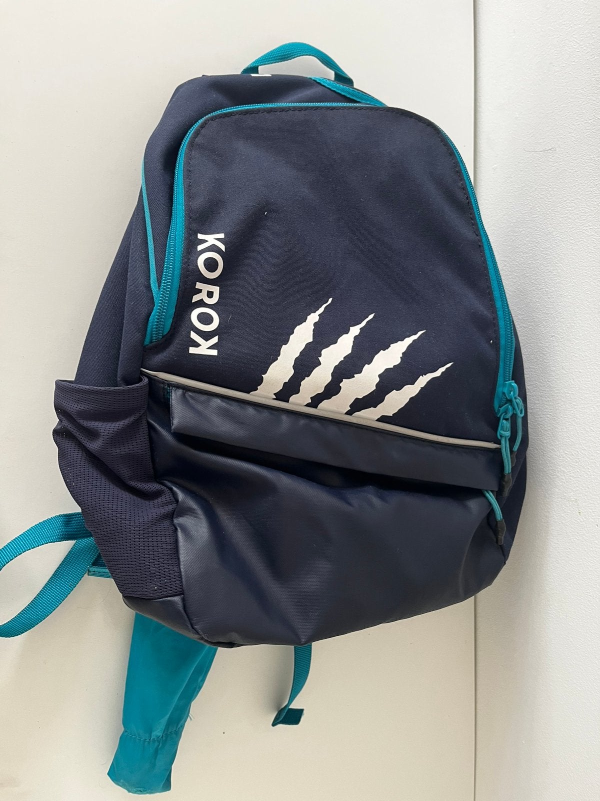Blauwe Korok hockeytas - kind, Sport en Fitness, Hockey, Ophalen of Verzenden, Zo goed als nieuw, Tas