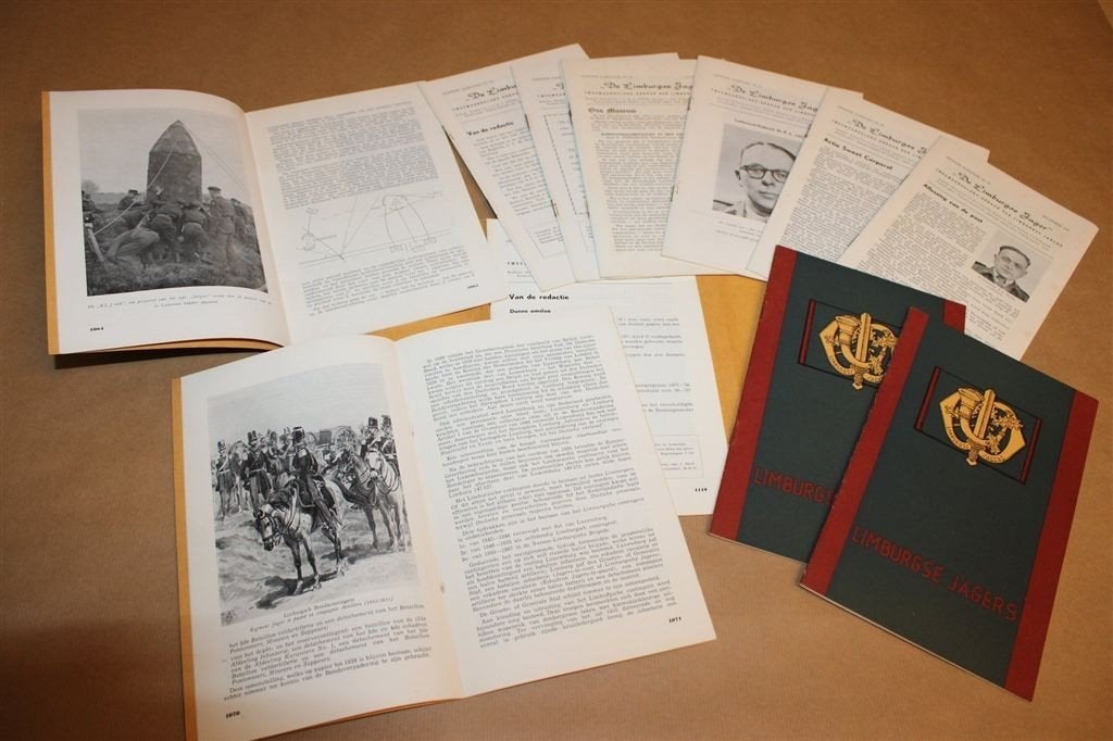 De Limburgse Jager 1957-1958 — Oude Verenigingsbladen, Ophalen of Verzenden, Tweede Wereldoorlog, Gelezen, Overige onderwerpen