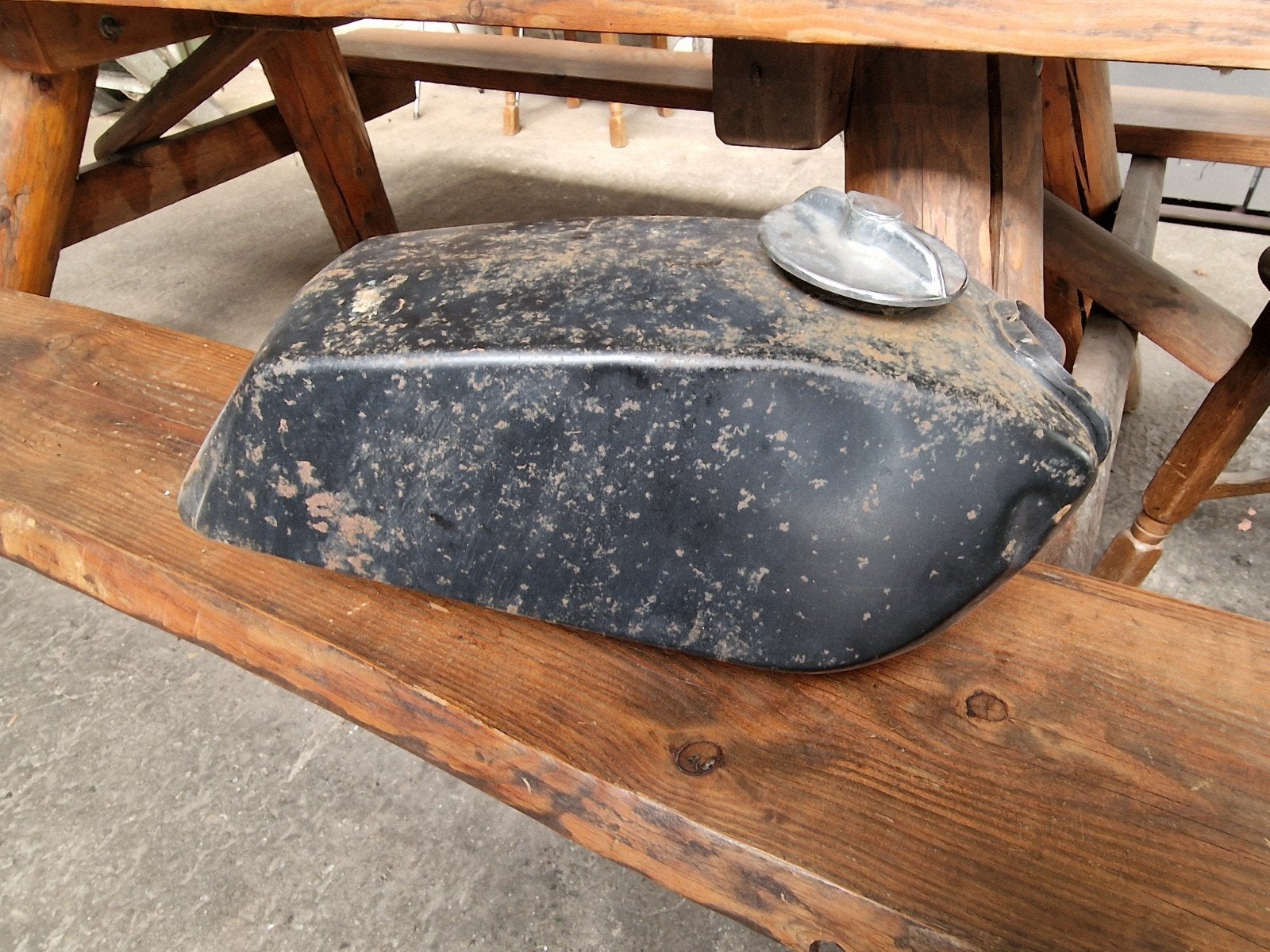 Zündapp 448 Hai Tank, nog goed te gebruiken., Ophalen of Verzenden, Gebruikt, Tank