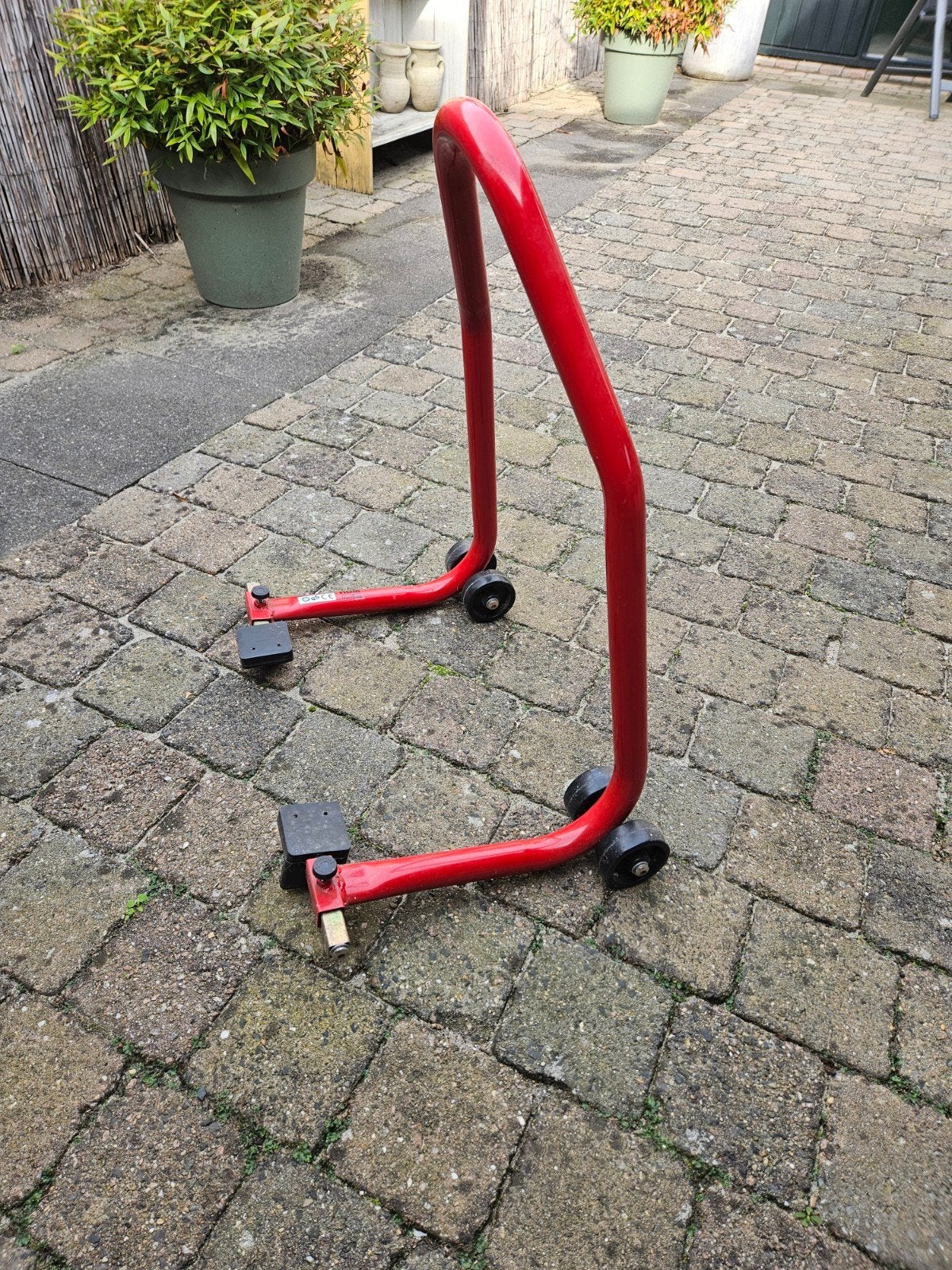 Hbm paddockstand voor motorfiets, Motoren, Ophalen