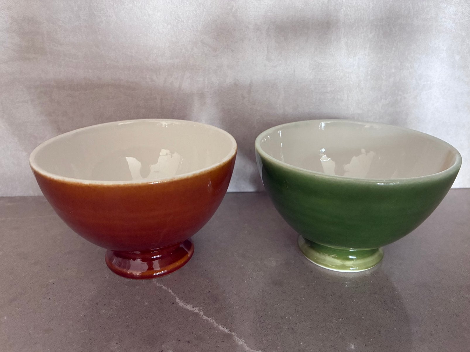 Twee mid-century kommetjes Rössler, Gebruikt, Ophalen of Verzenden, Kom(men), Overige stijlen