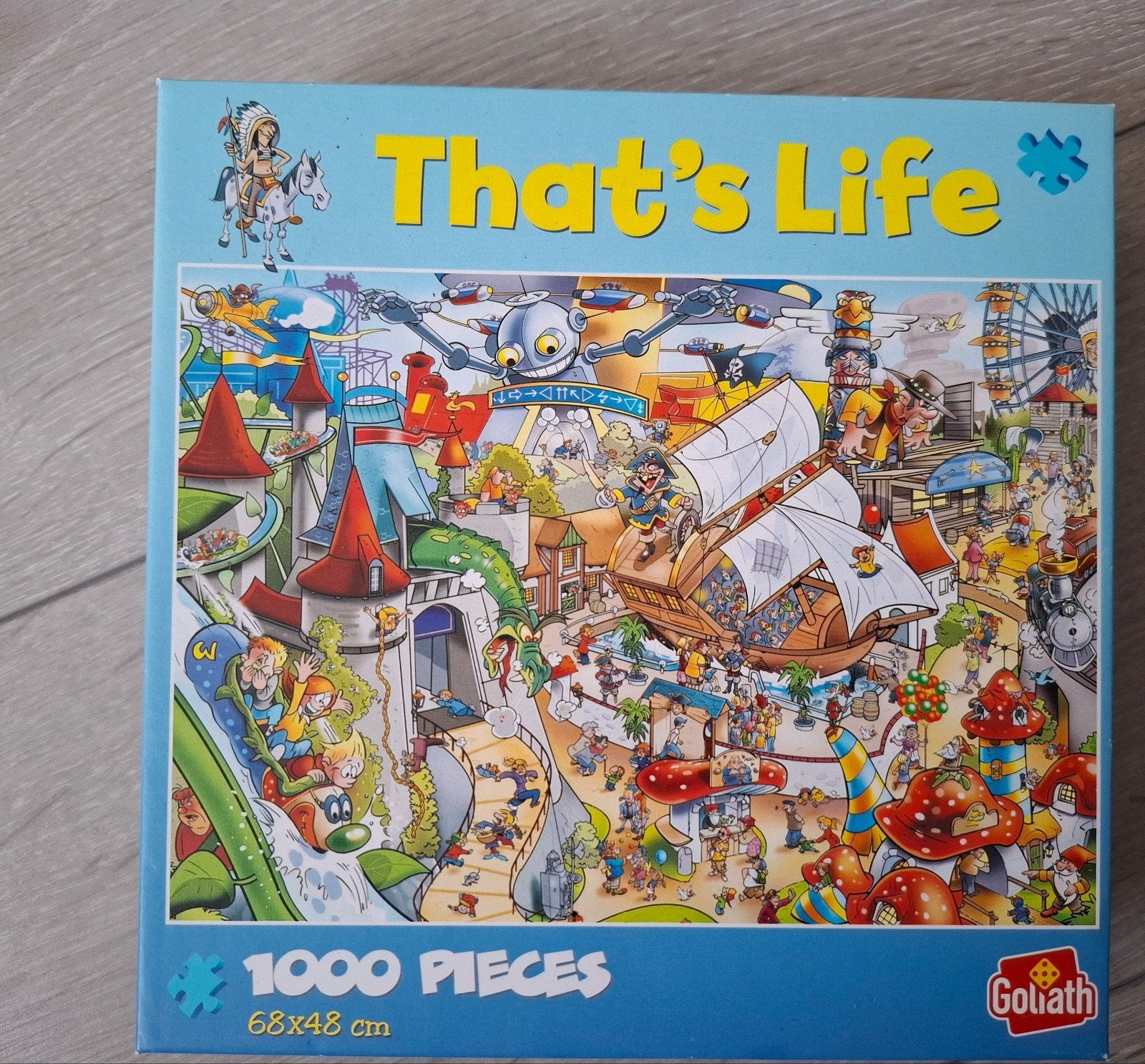Goliath That's Life Legpuzzel 1000 Stukjes, Ophalen of Verzenden, 500 t/m 1500 stukjes, Zo goed als nieuw, Legpuzzel
