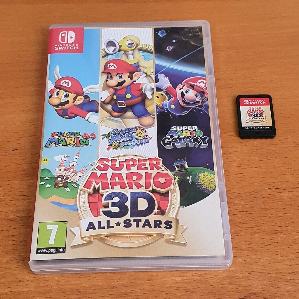 Super Mario 3D ALL-STARS [game Engels, doos Buitenlands], Avontuur en Actie, Gebruikt, 1 speler, Ophalen of Verzenden