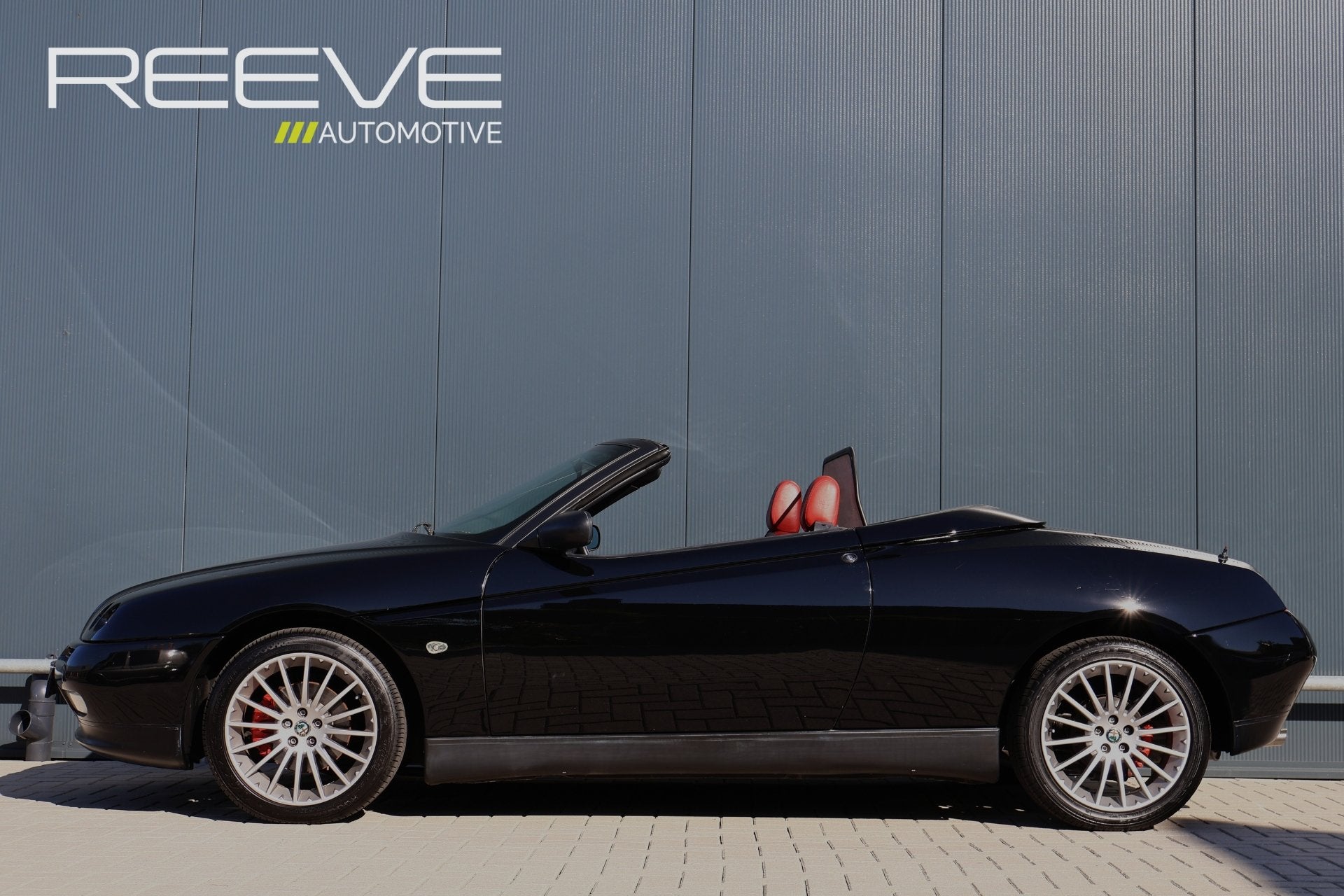 Alfa Romeo Spider 3.0-12V V6 L 192pk | Nw. distributieriem |, Voorwielaandrijving, 192 pk, Cabriolet, Zwart