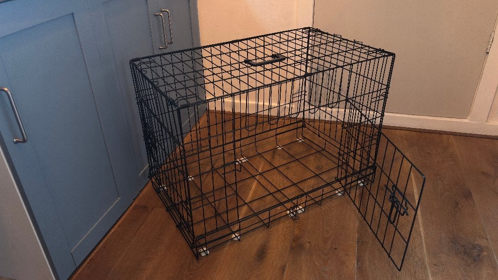Dog crate – Hondenbench – 75  x 44  x 53 cm, Ophalen, Gebruikt