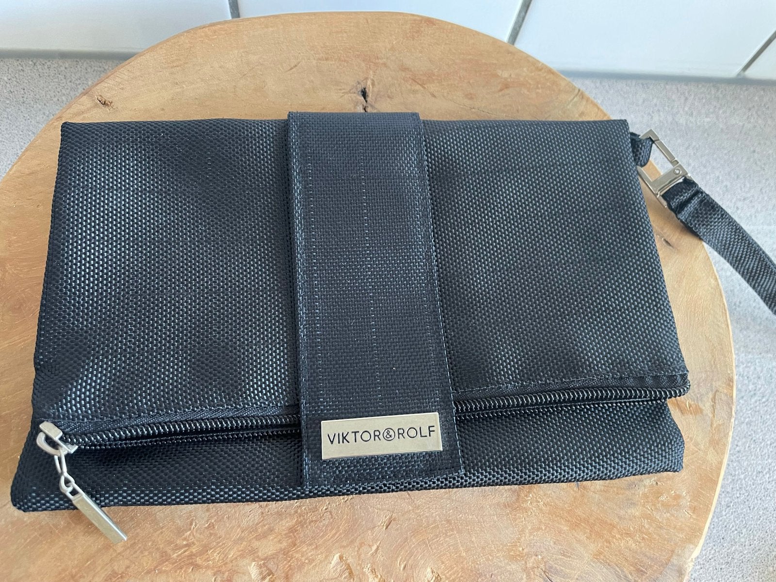 Viktor & Rolf toilettasje etui grijs tas KLM, Ophalen of Verzenden, Zo goed als nieuw, Grijs